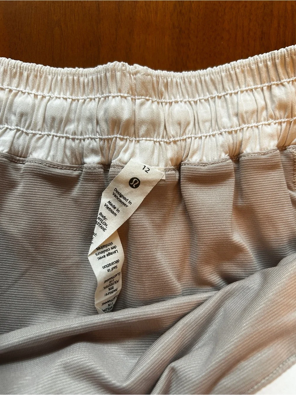 lululemon athletica White Women's 12 Training Shorts - Lightweight Stretch